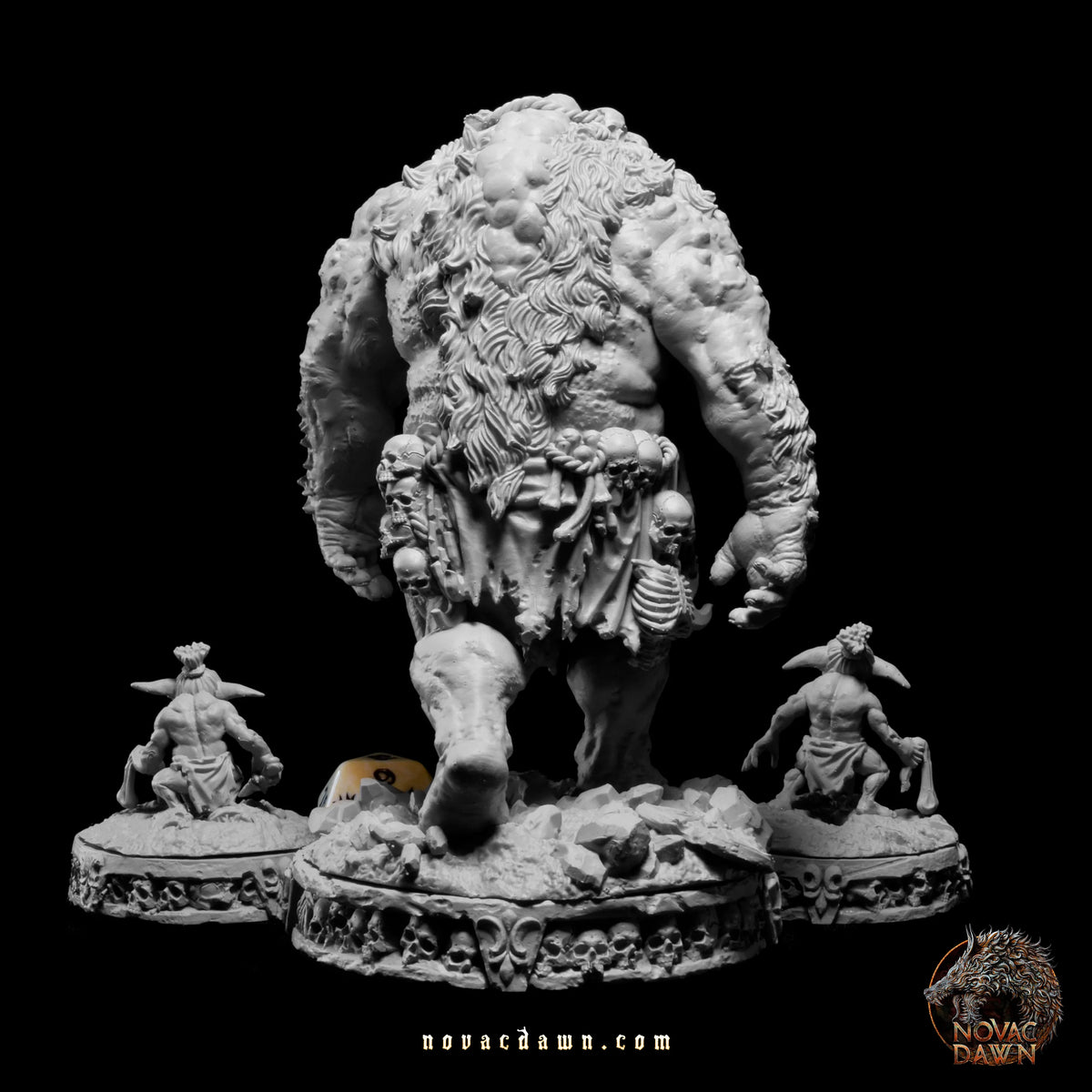 Gorbog Gorbog, The Crusher - 75mm | STL – Novac Dawn | Miniatures