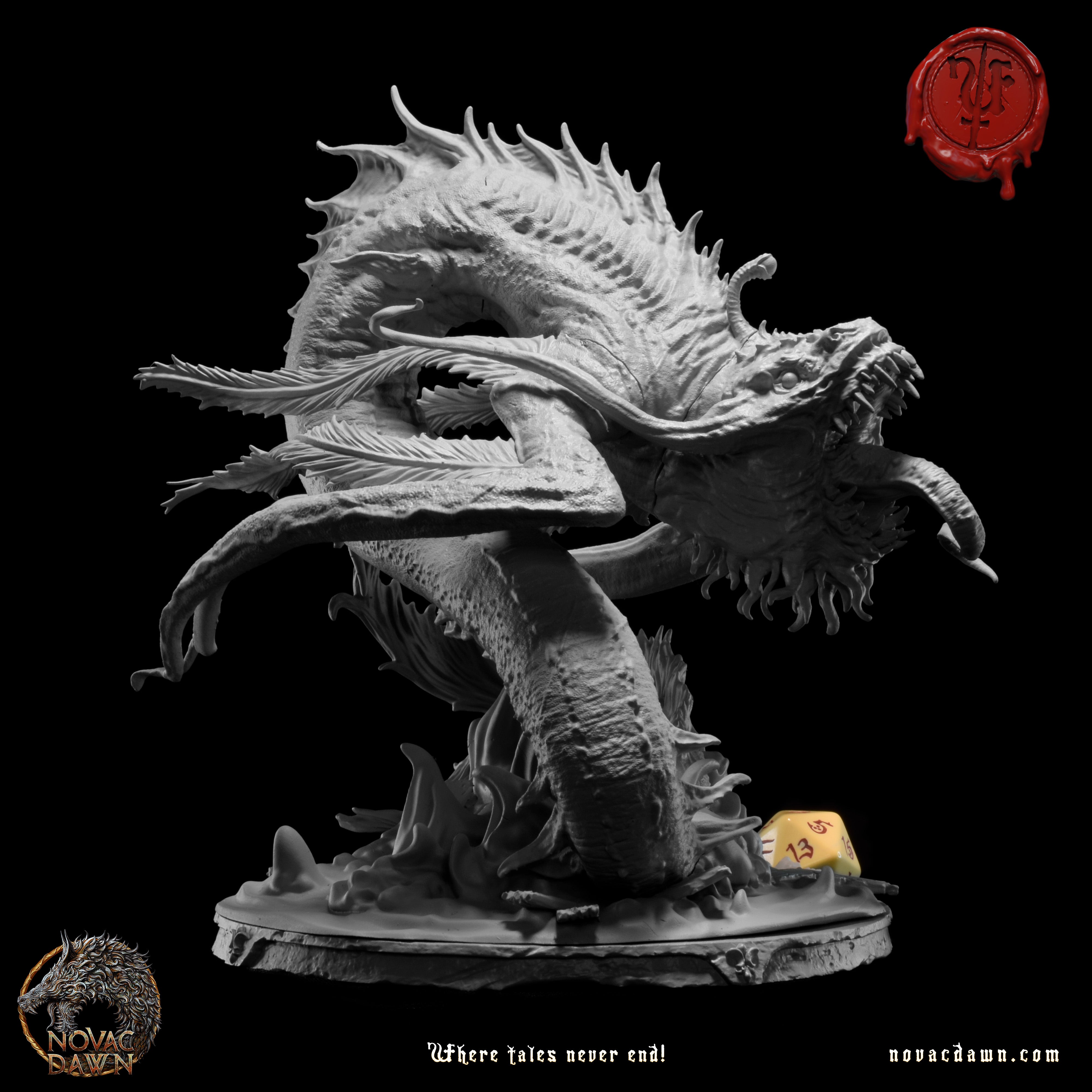 Rowlgonnoth - The Deepsea Horror -  3D Print image 1