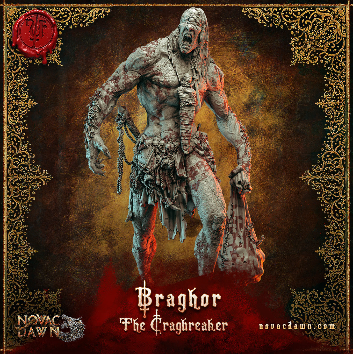 Braghor, The Cragbreaker | STL
