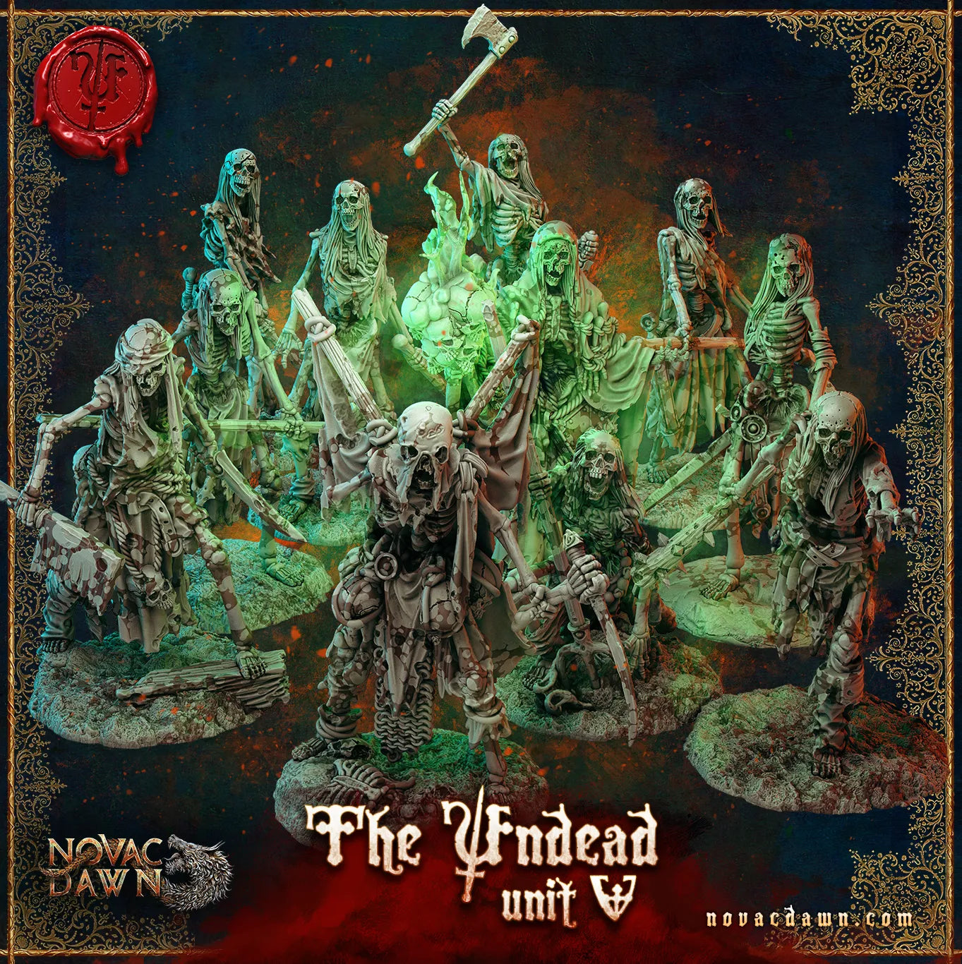 Undead Unit V: The Bone Reapers | STL