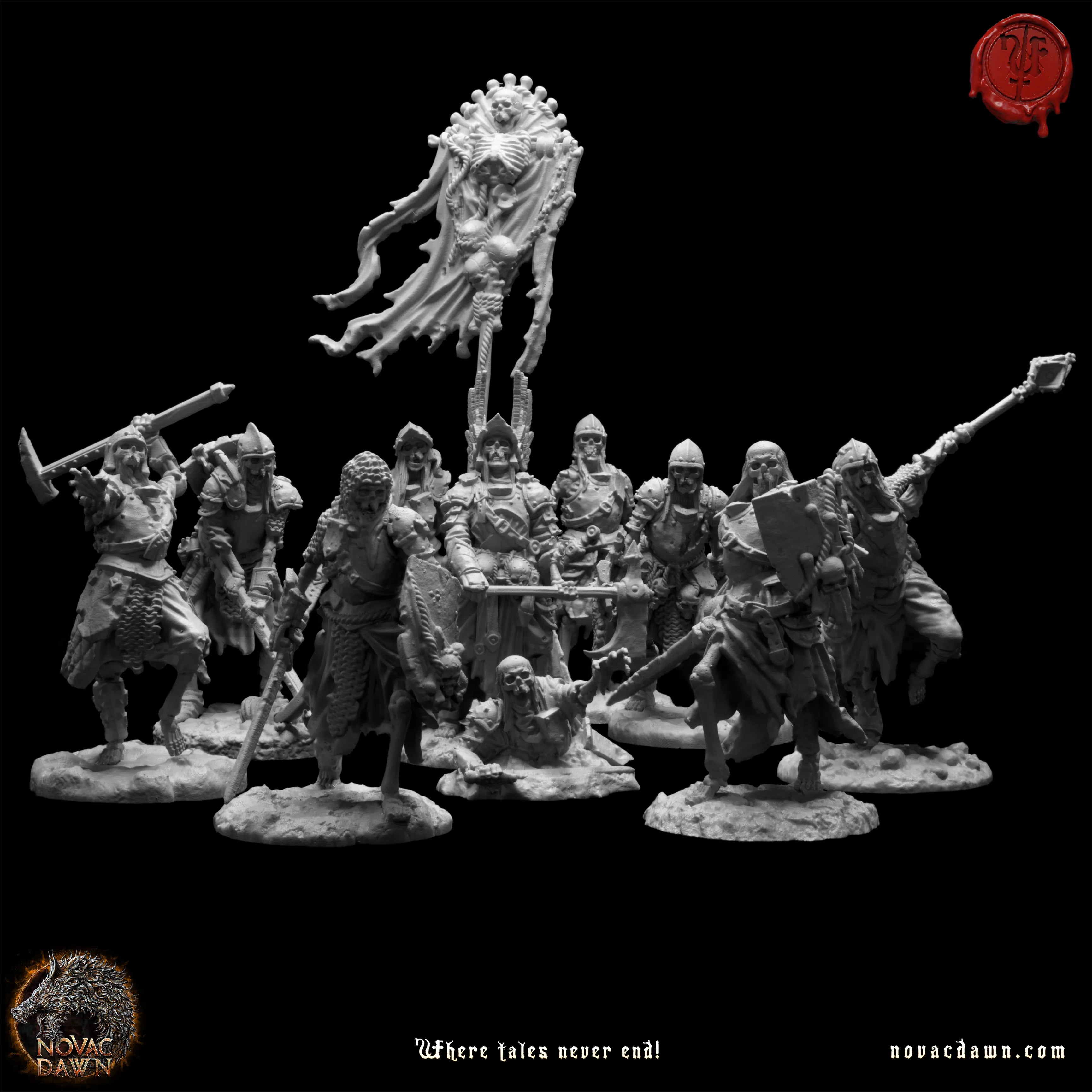 Undead Unit I: Harbingers of Death | STL