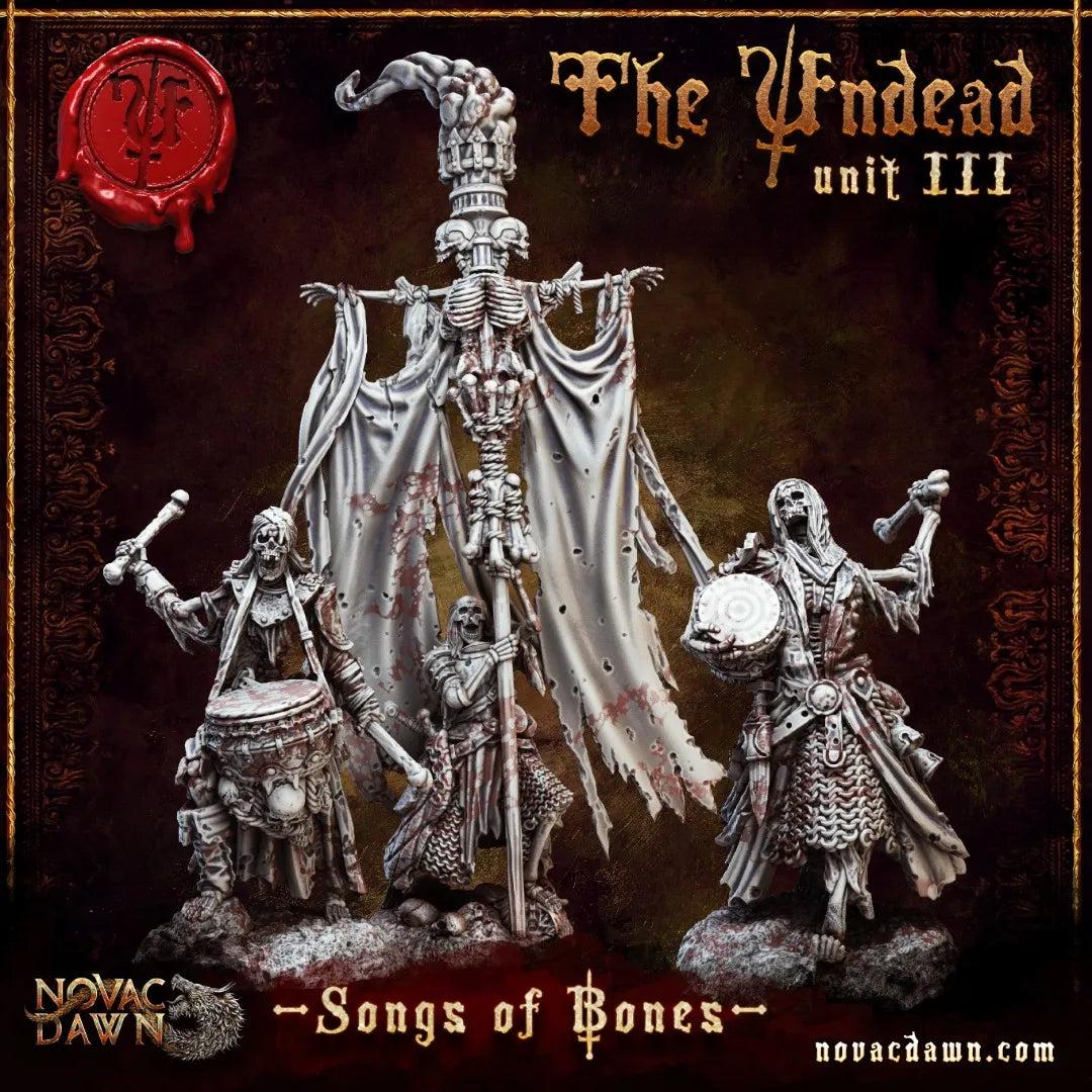 Undead Unit III: Songs of Bones | STL