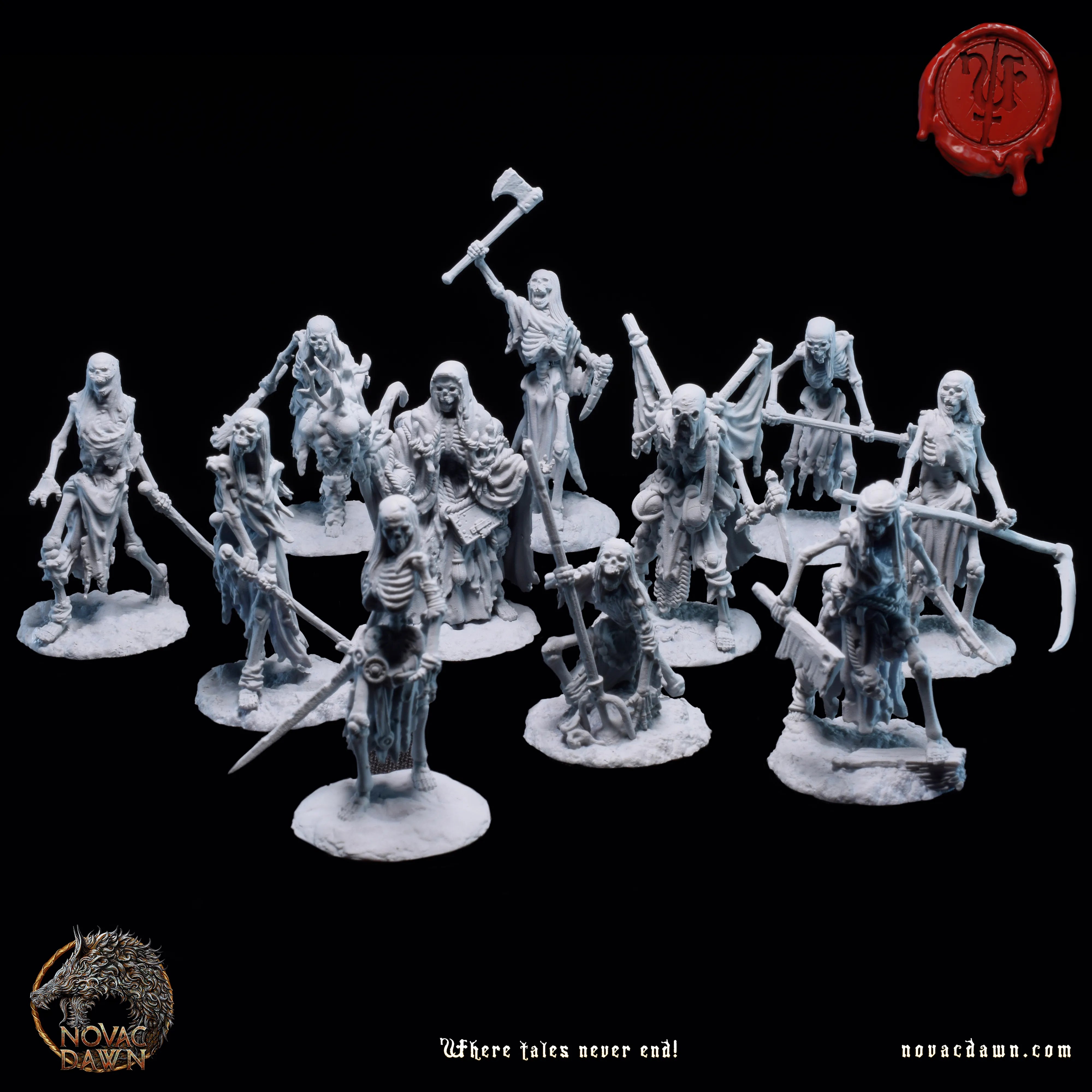 Undead Unit V: The Bone Reapers | STL