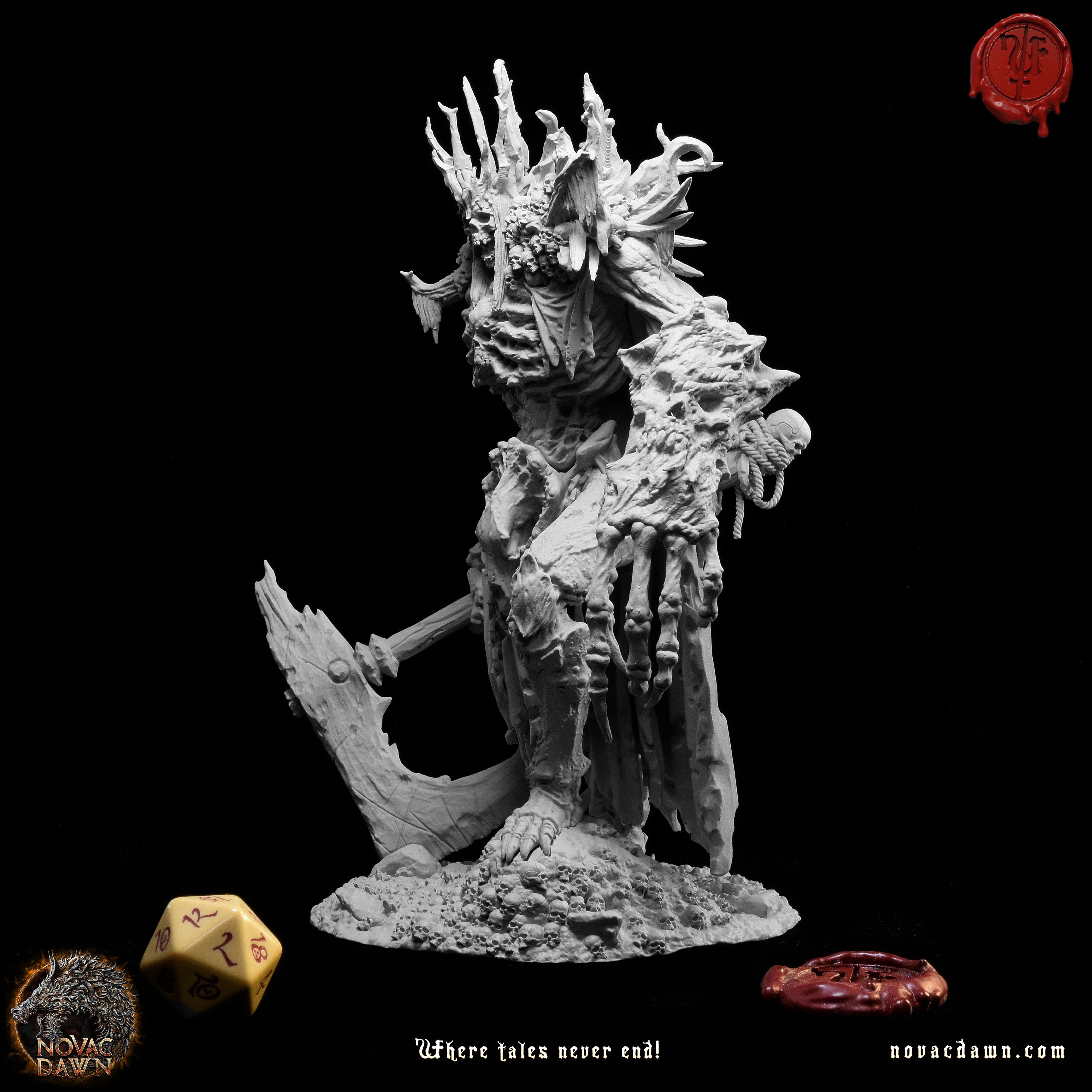 Varnhusk, Bearer of the Unnamed -  3D Print image 3