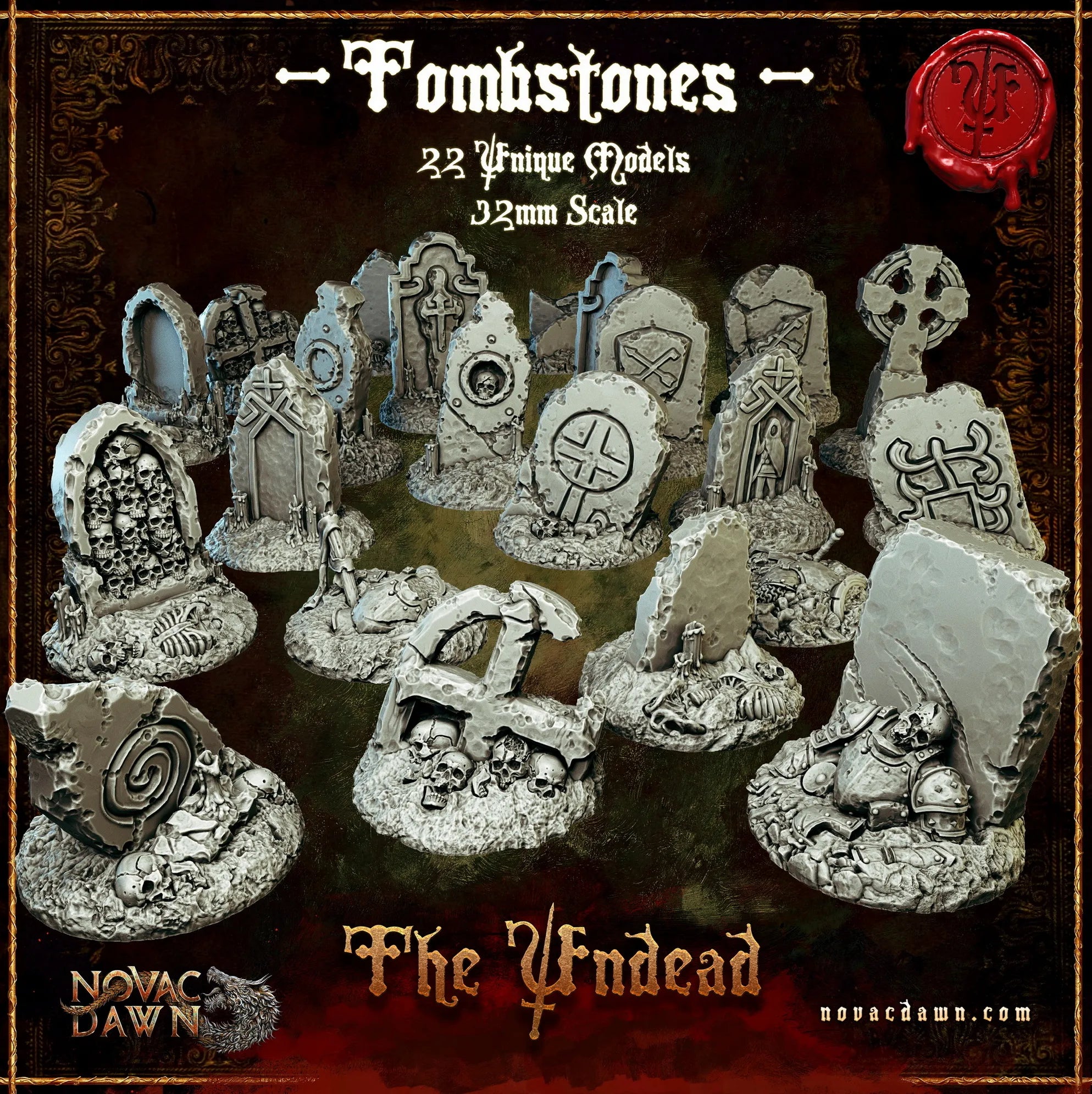 Tombstones Pack | STL