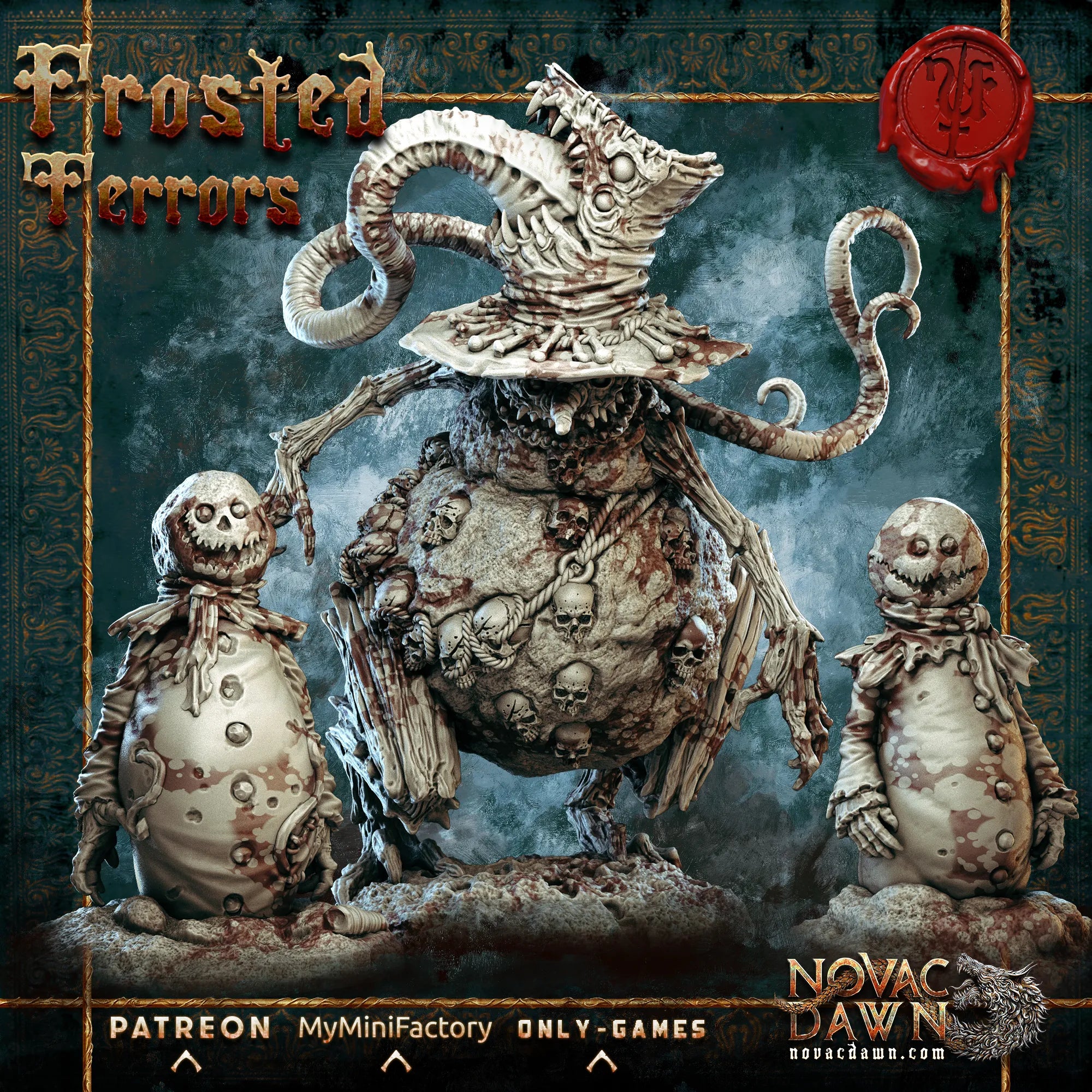 Frosted Terrors Set | STL