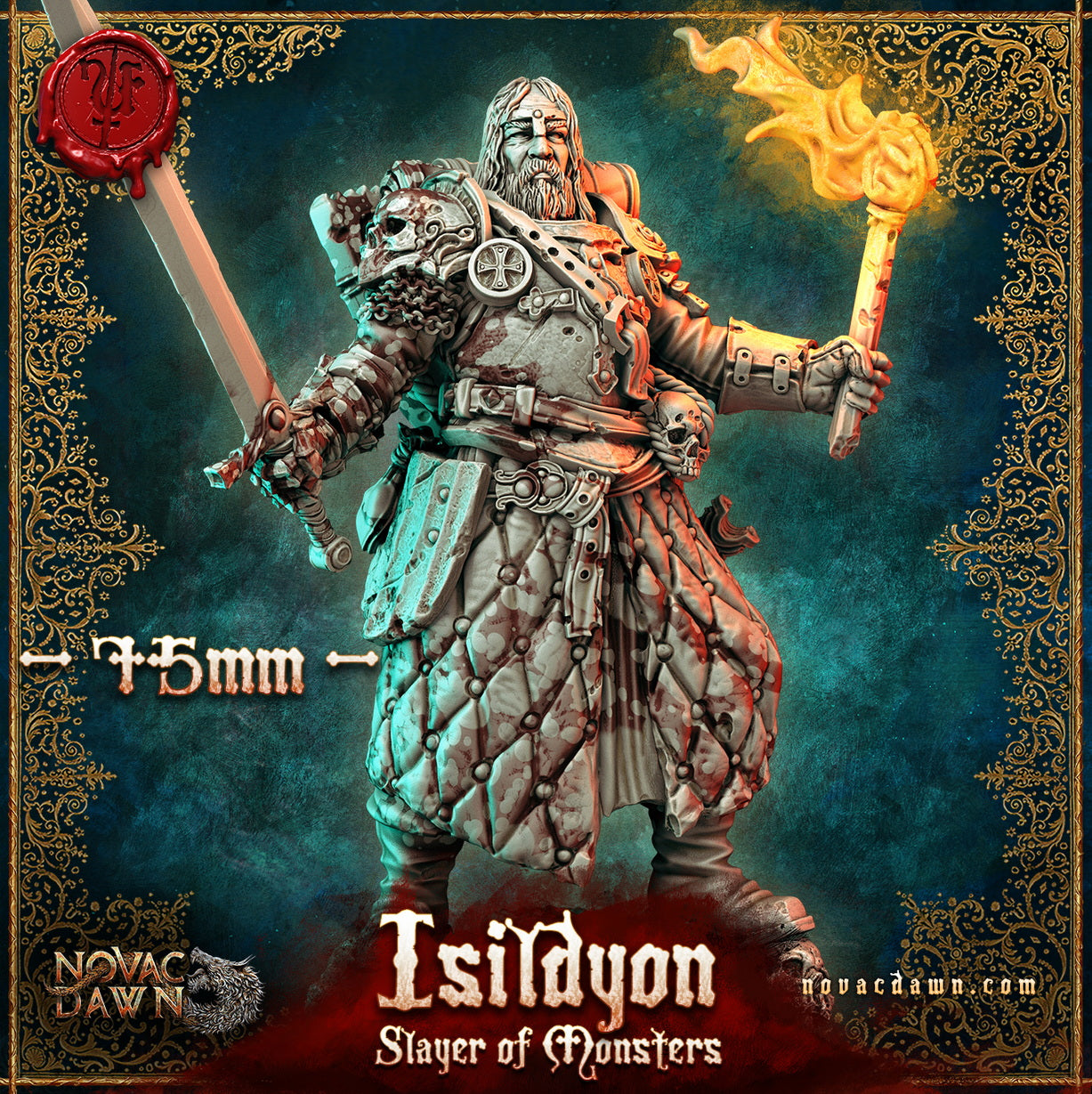 Isildyon, Slayer of Monster - 75mm | STL