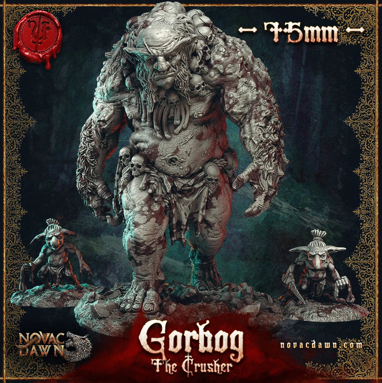 Gorbog, The Crusher - 75mm | STL