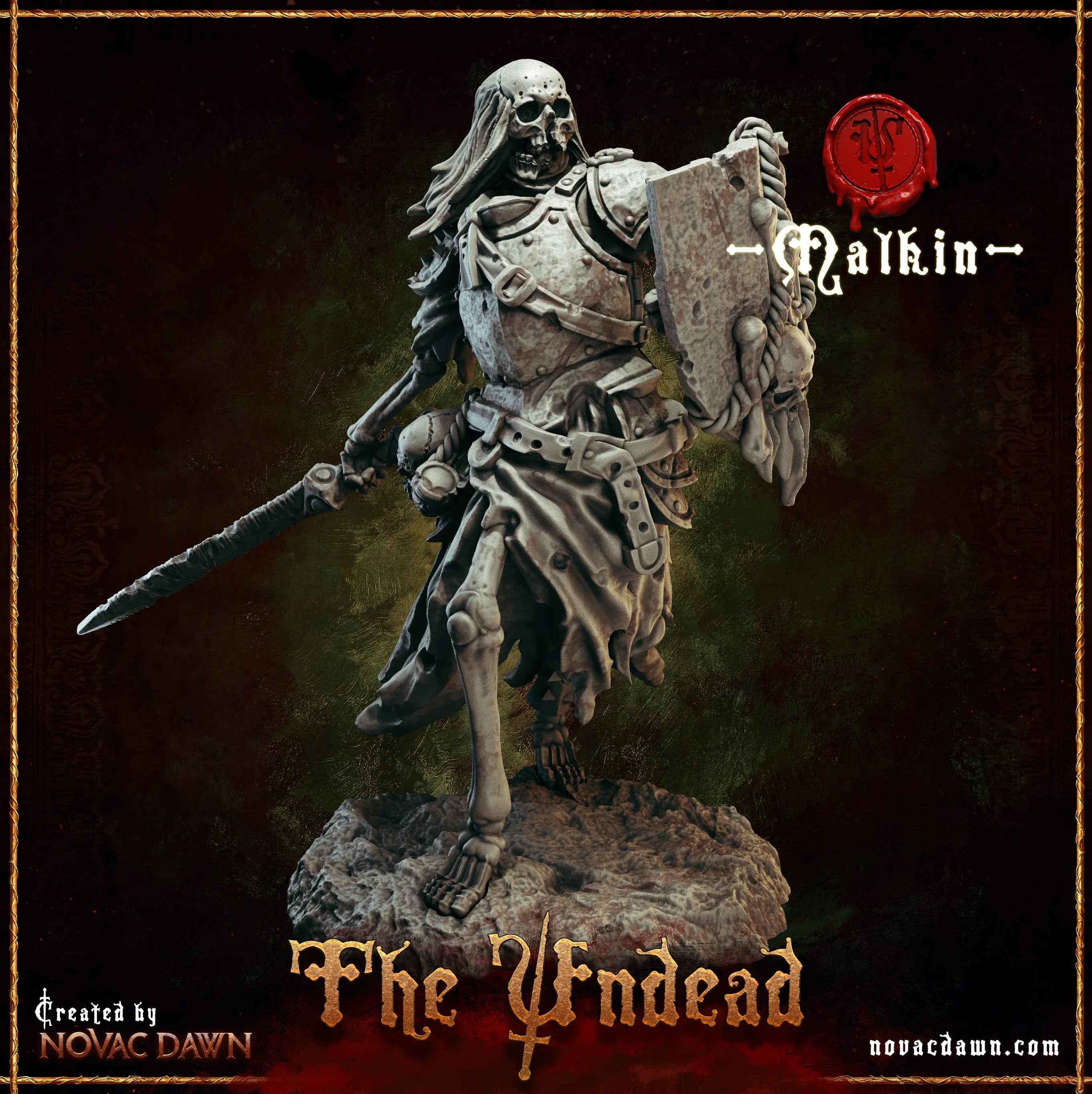 Undead Unit I: Malkin | STL