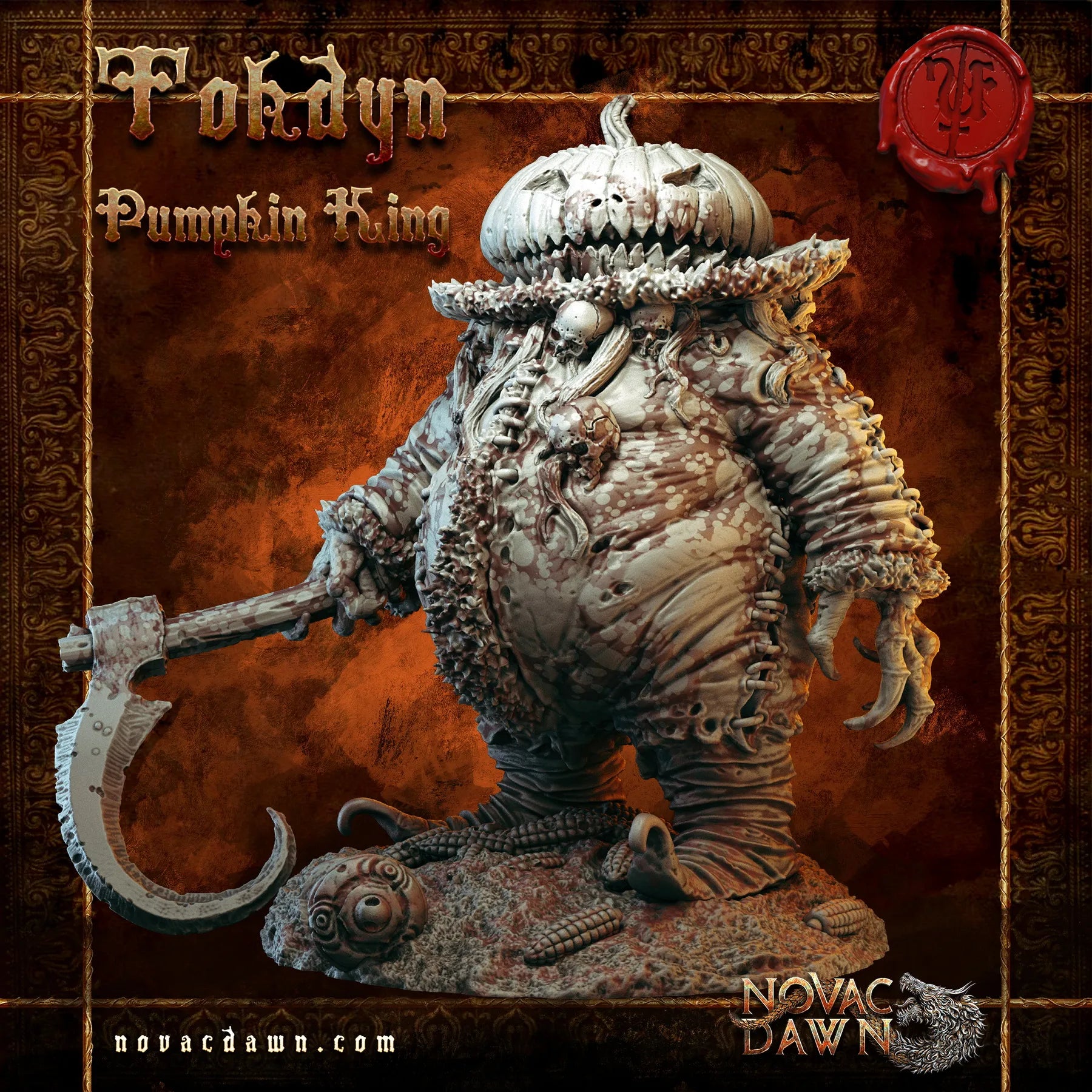 Tokdyn, the Pumpkin King | STL
