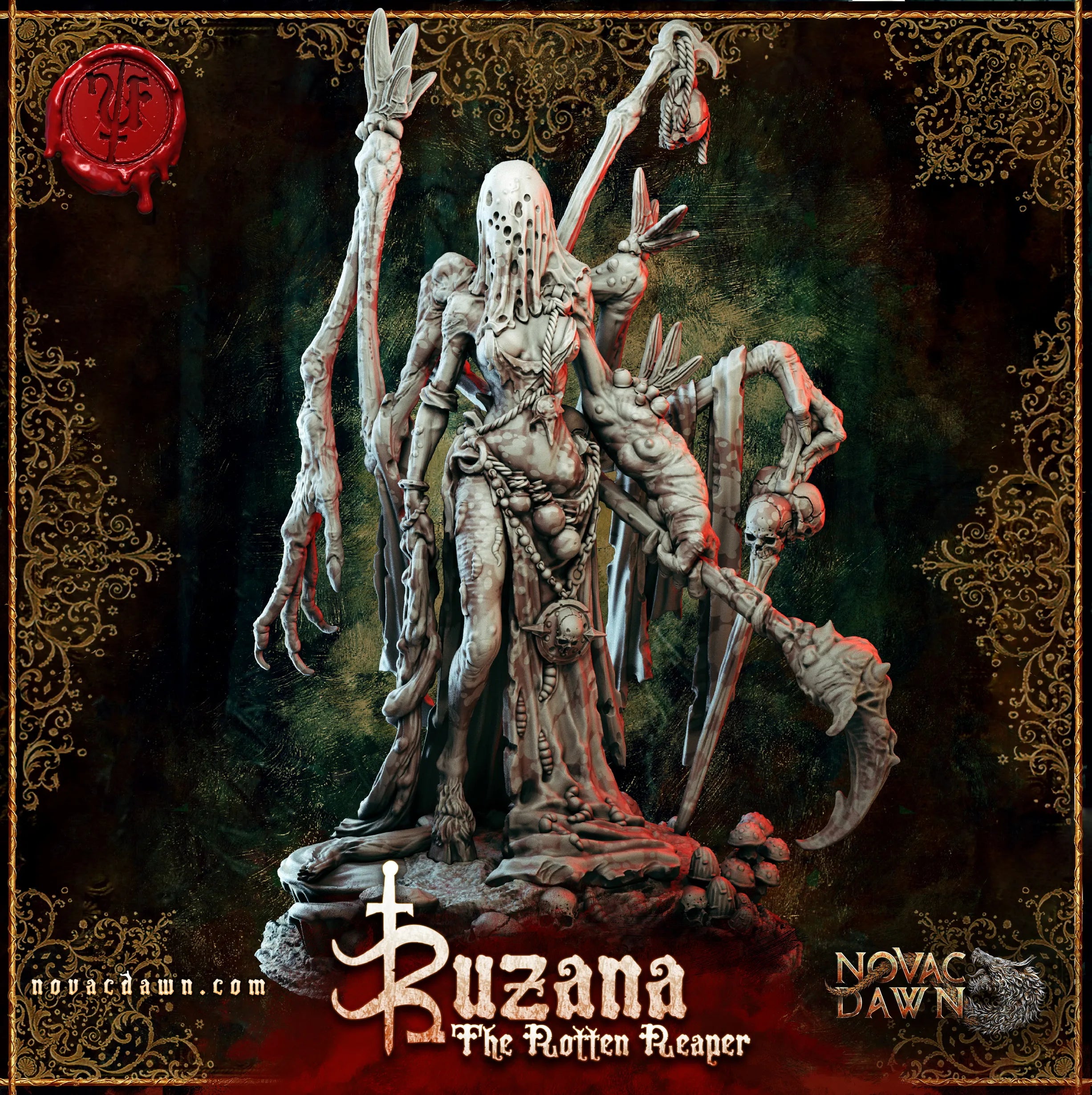 Zuzana, The Rotten Reaper of Dead Swamps | STL
